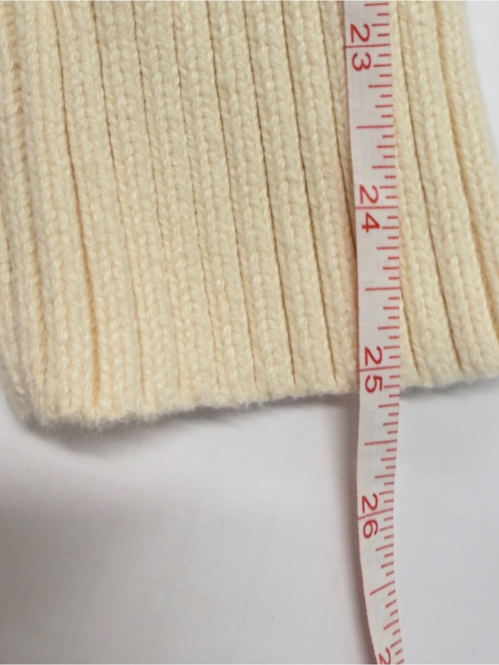 J.Crew Vintage Heavyweight 100% Cotton Cable Knit Fisherman Sweater Cream Size S - Picture 9 of 10